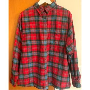 plaid shirt
